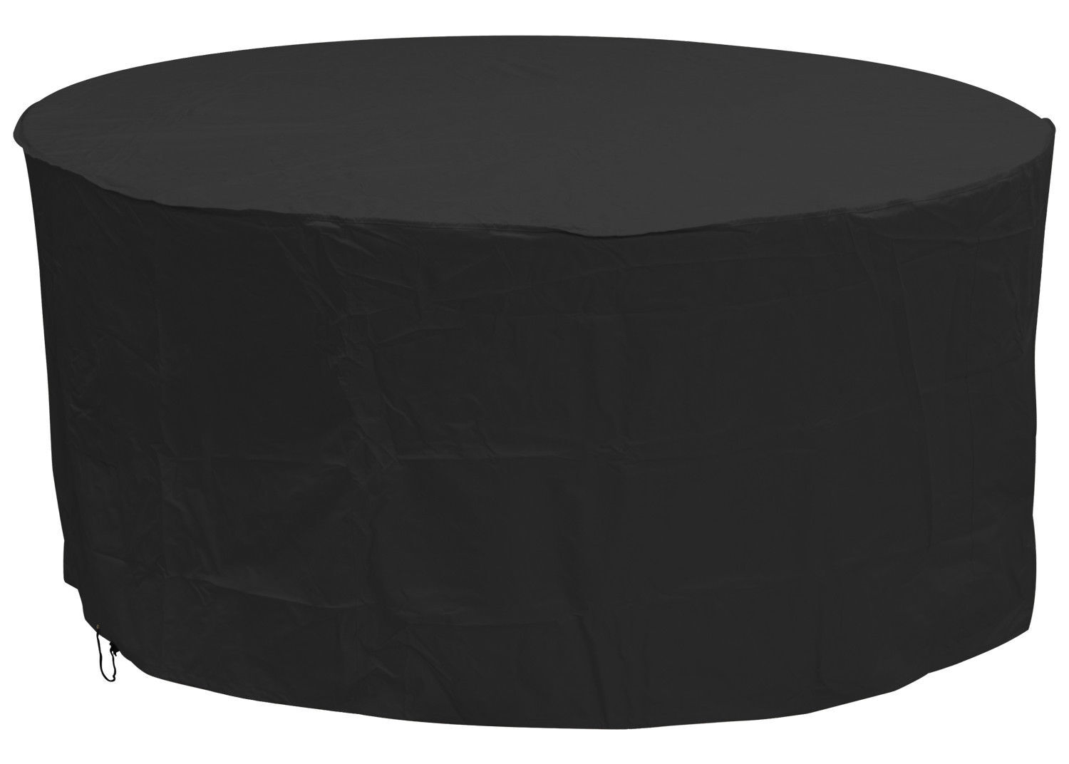 Oxbridge Black Large Round Waterproof Outdoor Garden Patio Set