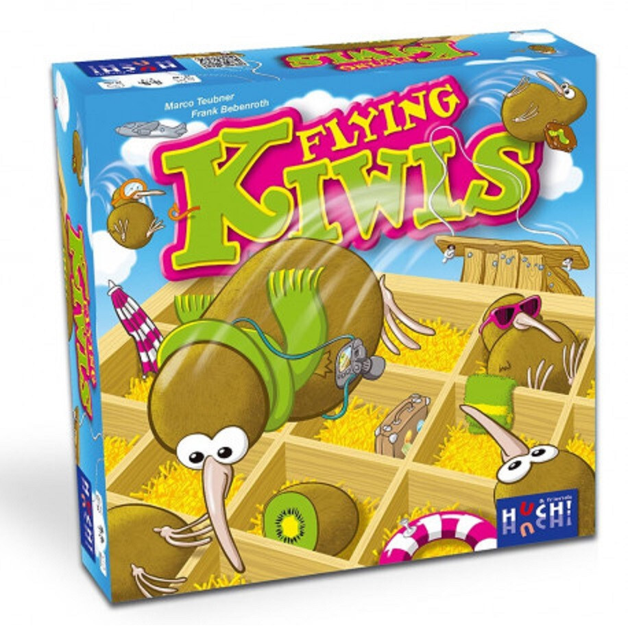 Flying kiwis de Huch! jeu de société idéal pour animer vos soirées en famille