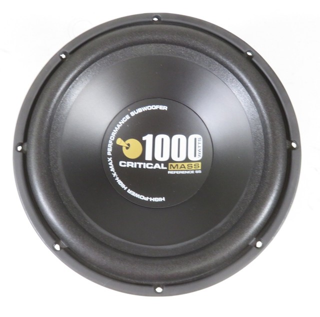 critical mass subwoofer