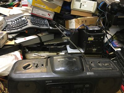 Sanyo Mcd-Z10F Cd Radio Cassette Player Recorder - CD Faulty | eBay UK