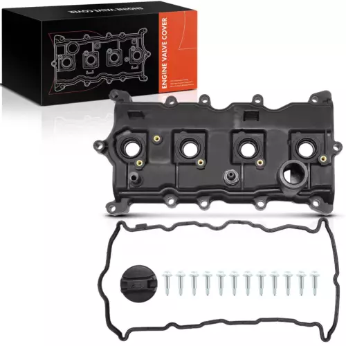 Engine Valve Cover with Gasket for Nissan Altima 2007-2013 Sentra Rogue L4 2.5L