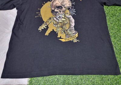 rare vintage Metallica Fixxxer Graphic Pushead 90s Concert Tour T