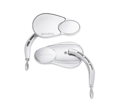 Harley-Davidson 純正OPプロファイルミラー クローム HARLEY-DAVIDSON GENUINE CHROME RH (ONLY) SPLIT VISION MIRROR 92190