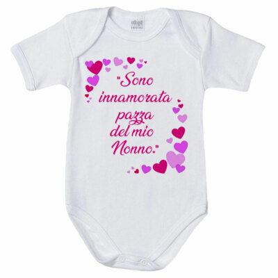 Fupies Body neonato sono l'amore di mamma e papà, 1 Mese, Manica lunga