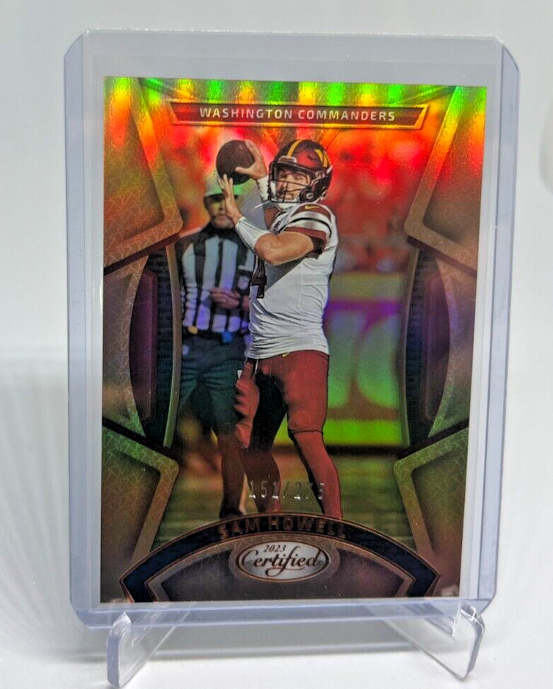 2023 Panini Certified SAM HOWELL Bronze 151/275 #40 Commanders