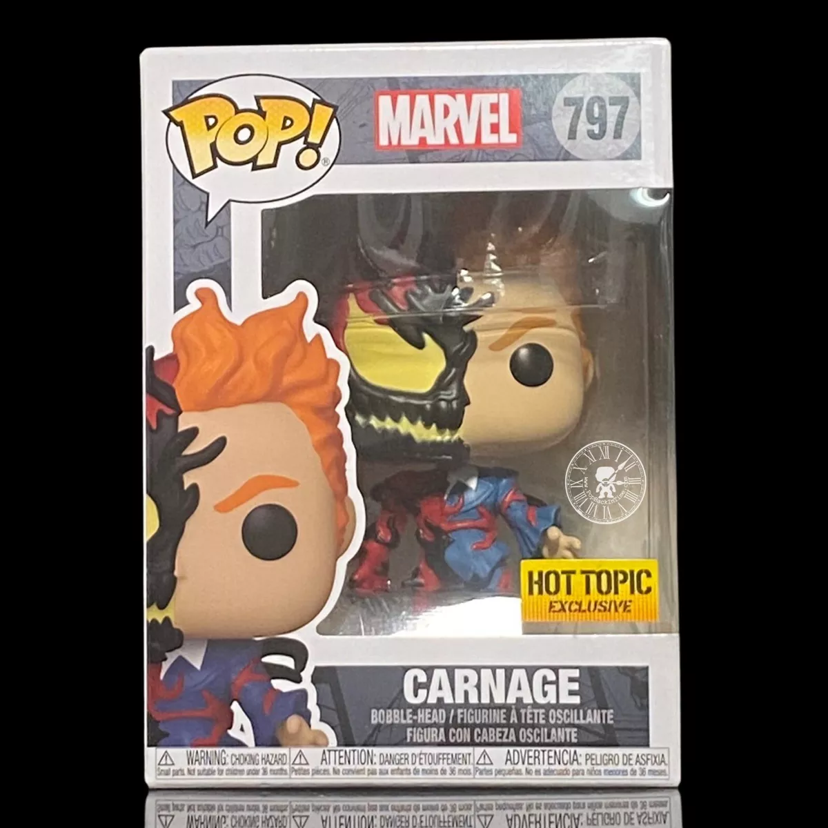 Carnage funko pop hot topic sale