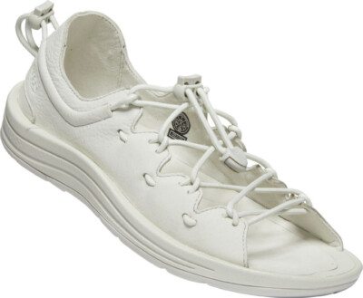 Keen Damen Sandale Uneek Minimalist 1024893 Weiß, Anatomisches Fußbett Gr37,5