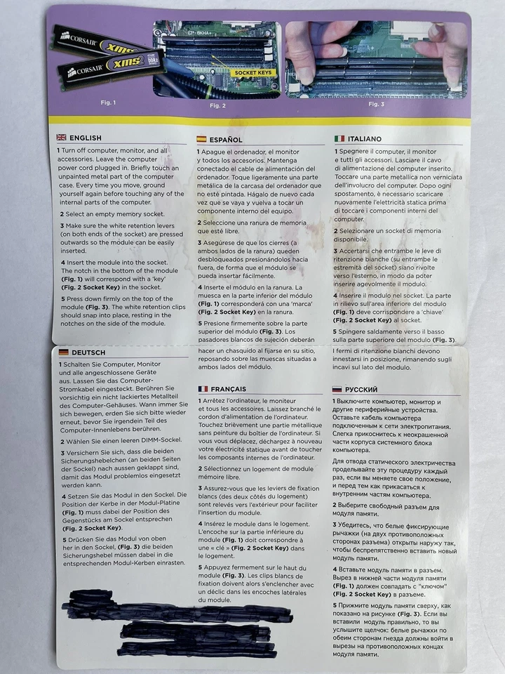 Corsair XMS2 Xtreme Performance 2 1GB Kit (2x1GB) DDR2 RAM CM2X1024-6400 800MHz - Image 4 of 4