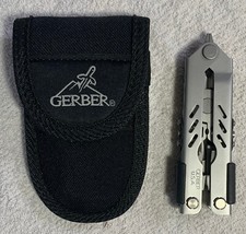 Gerber Stainless Steel Multi-Tool Knife Needle Nose Pliers With Sheath
