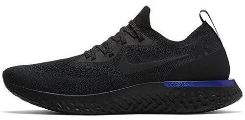Nike Epic React Flyknit Black Racer Blue
