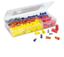 Kit de 320 tuercas para conectores de cables, surtido de cableado el ctrico