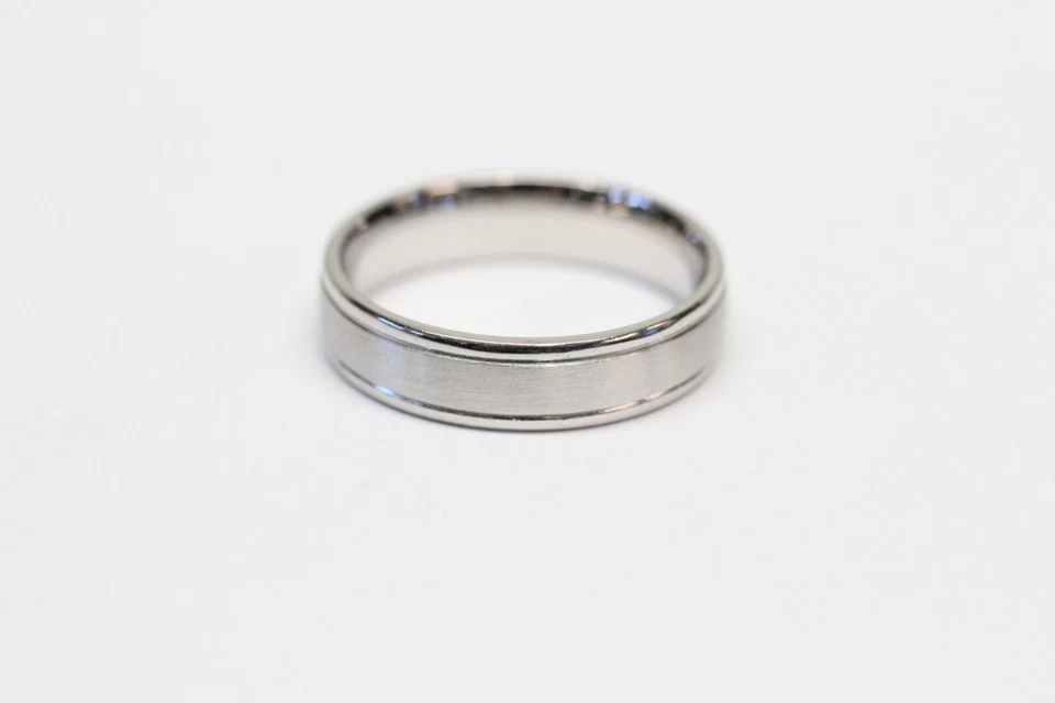 Alianza de boda usada RARA PALADIO - AJUSTE CÓMODO - Talla 11 1/2 - Buen estado Foto 4 de 4