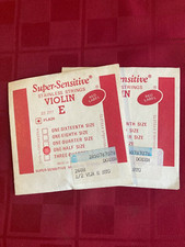 2 Red Label SUPER-SENSITIVE 1/2 Violin E String - SS2114
