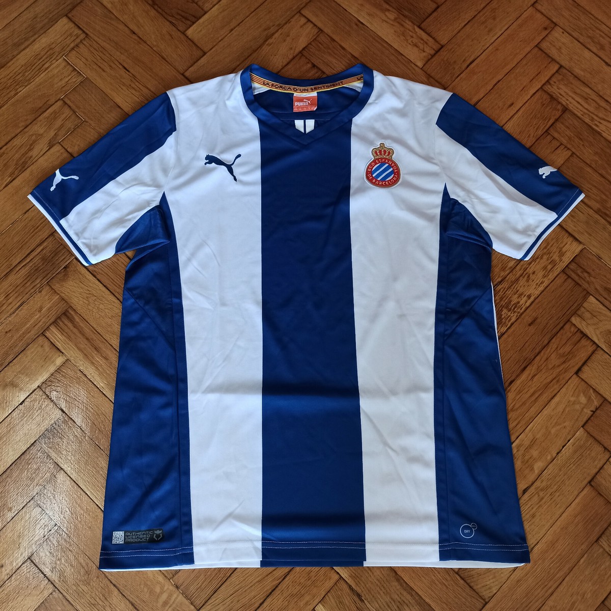 Espanyol Barcelona Soccer Jersey Spain Football Shirt Maglia Puma