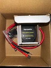 Dual Battery Isolator Kit 12v 140 Amp - ATV UTV Boat VSR Kit