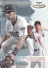 2017 Topps Gold Label Class 1 SP #32 Paul Goldschmidt Arizona Diamondbacks