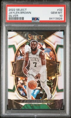 超貴重！！！Jaylen Brown Obsidian Yellow 10シリ Amazon.com: 2022-23 Panini Select Orange Flash Prizms #32 Jaylen