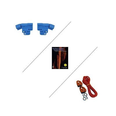 TRANGO Rock Prodigy Training Center Hangboard 3) Elite Package