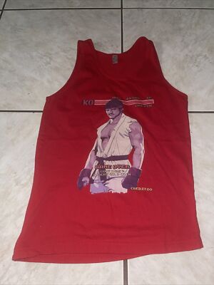 American Apparel Mens Tank Top Sz Small GOT/Street Fighter Oberyn