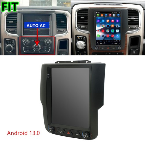 Für 2013-2018 Dodge RAM 1500-5500 Carplay Auto Radio GPS Wifi Hauptgerät 9.7" - Afbeelding 1 van 24