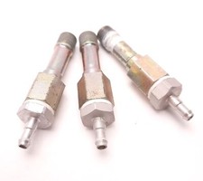 Lot of 3 Festo VT-1/8-AJK-P Hollow Bolt with 3/16" Barb Fitting Installed, G3/8