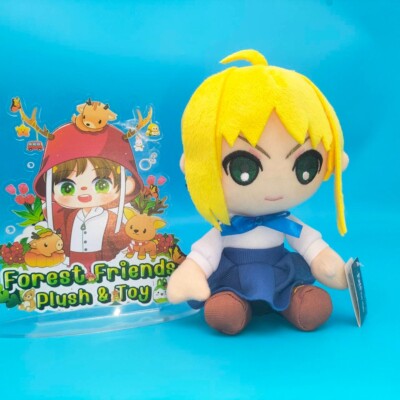 Fate Stay Night Heaven's Feel Rider Saber Taito Mascot Plush 7