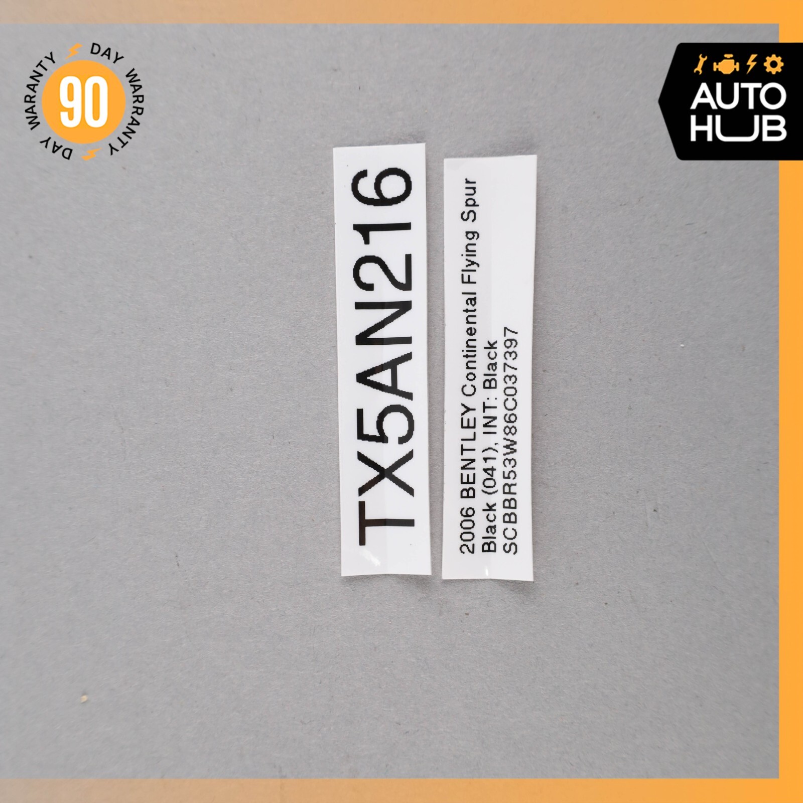 03-12 Bentley Continental Flying Spur Left Side Steering Wheel Button Switch