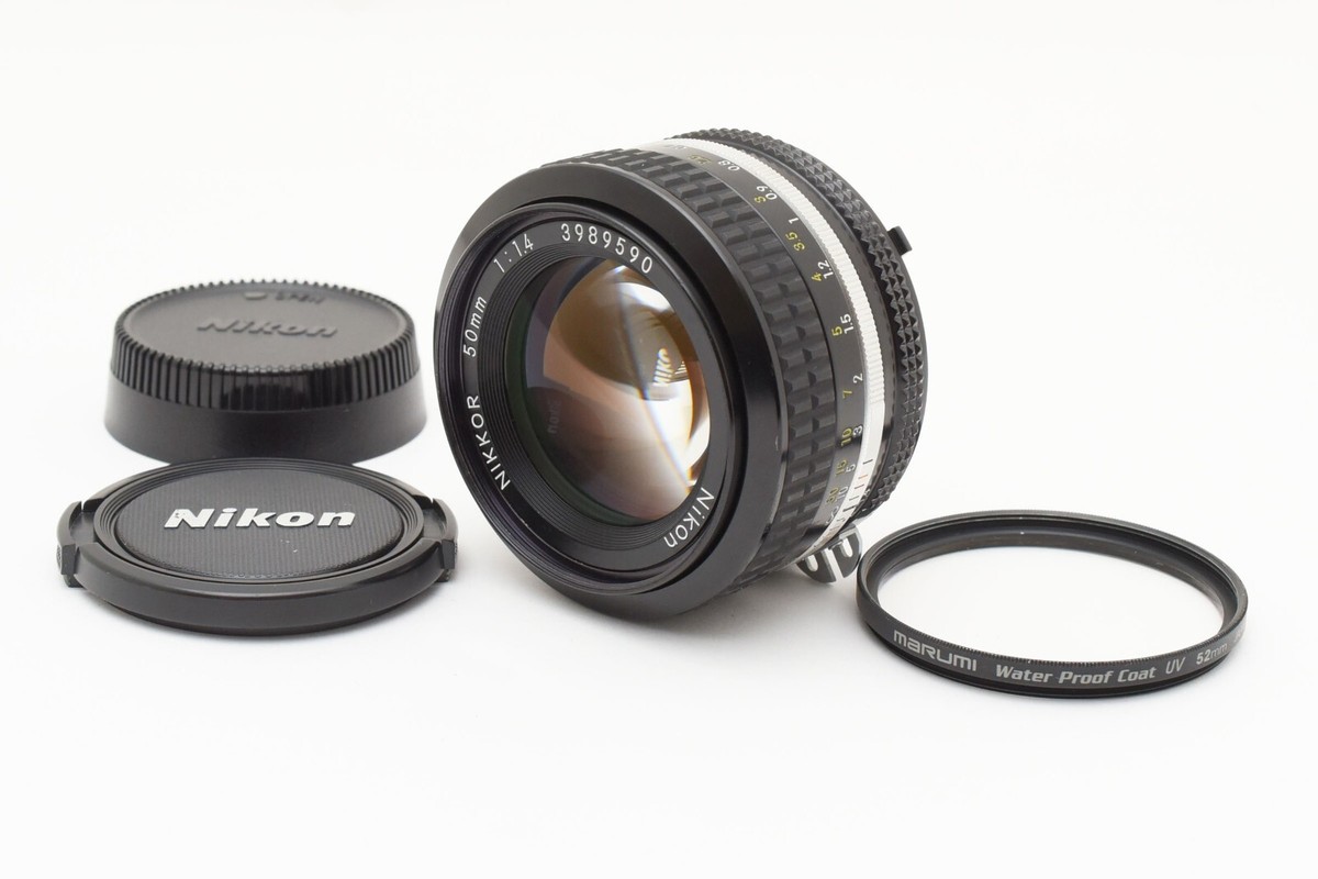 Near Mint Nikon Ai Nikkor 50mm f1.4 MF 1:1.4 Standard Lens Near Mint Nikon Ai Nikkor 50mm f1.4 MF 1:1.4 Standard Lens