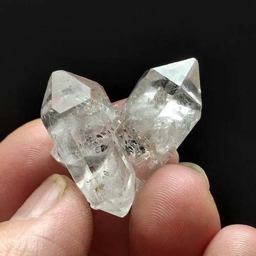 14g AAA+++ Natural Herkimer Diamond Symbiotic crystal Quartz Healing 2707 - Picture 3 of 8