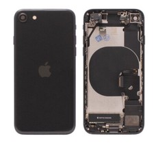 iPhone SE 2nd Gen back housing frame Black Gray With Small Parts Grade A