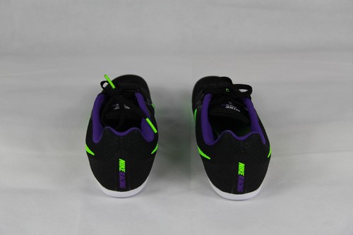 Nike Zoom Rival M 8 Men Track Sprint Spikes Black/Green 806555-035 SZ 7.5/10 NEW - Picture 3 of 9