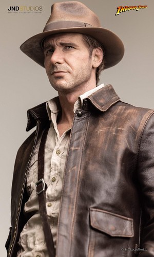 JND Indiana Jones and the Last Crusade Dual Version ⅓ Scale Hyperreal Statue Set - Picture 11 of 12