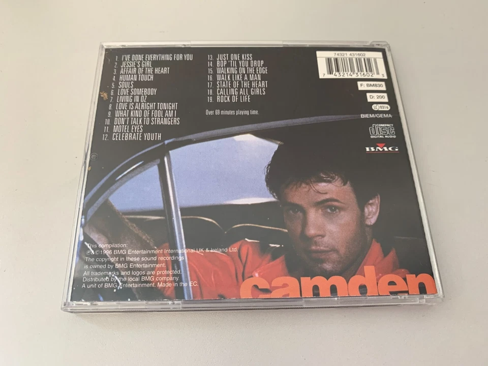 Rick Springfield – Best Of - CD © 1996 - Celebrate Youth,Rock Of Life,Human Touc - Bild 3 von 3