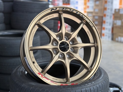 New 16 inch 4x114.3 (4 pcs Wheel) Mugen MF8 Design BRONZE Rim PCD Honda Toyota - 第 1/13 張圖片