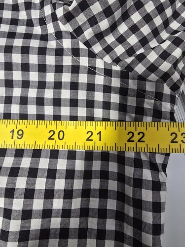 RALPH LAUREN PURPLE LABEL ITALIAN PLAID COTTON SHIRT XL - Picture 7 of 8