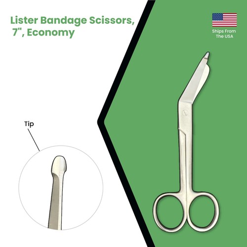 Lister Verbandschere, 7", Economy - Bild 4 von 8