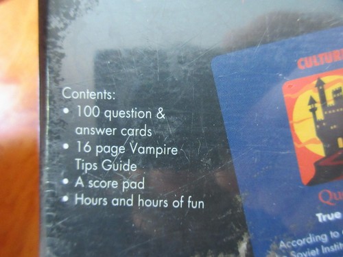 Vampire Smarts : Sink Your Teeth into It! 100 Questions NIB - Picture 4 of 4