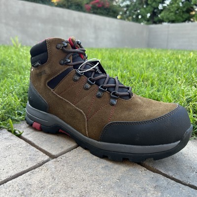 Wolverine Mens Trail Hiking Work Boots 13 Rapid Mid Waterproof Slip Resistant
