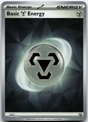 Basic Metal Energy - Holo Common SVE: Scarlet & Violet Energies 016 NM