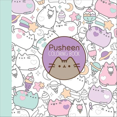 Pusheen Coloring Book Paperback by Claire Belton