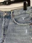 Agolde Womens Blue Medium Wash Distressed Coin Pocket Jean Shorts Size 29 — photo 4