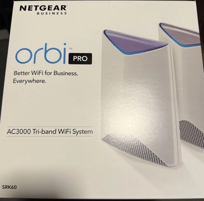 NETGEAR Orbi Pro SRS60 Mesh WLAN Satellit  SRK60 System Set