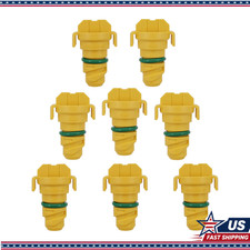8PCS Oil Drain Plug 2011-2024 Ford F-150 Mustang Bronco Edge Explorer Lincoln Av