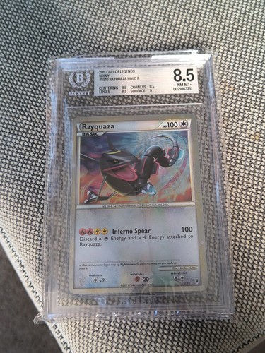 Rayquaza graded BGS 8.5 for sale on eBay