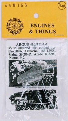Engines & Things 1:48 Argus 410/411A-1 Engine - Kit #48165