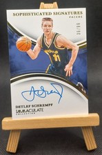 2024-25 Panini Immaculate Detlef Schrempf Sophisticated on Card Auto /99
