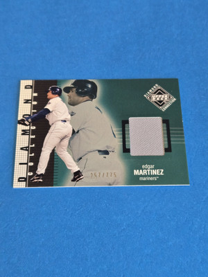 EDGAR MARTINEZ - 2002 UPPER DECK DIAMOND CONNECTION - GAME-USED JERSEY /775