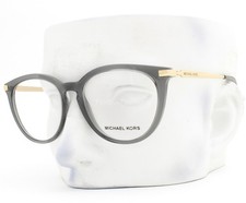 Michael Kors Quintana Eyeglasses MK 4074 3332 Glasses Crystal Gray Gold w/case
