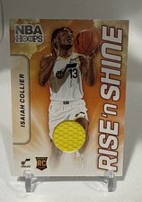 2024-25 Panini Hoops Basketball Isaiah Collier RC Rise N Shine Patch