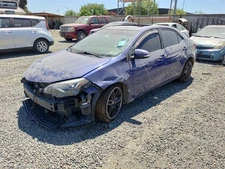 LEFT BLUE REAR DOOR ASSEMBLY OEM 14-19 TOYOTA COROLLA